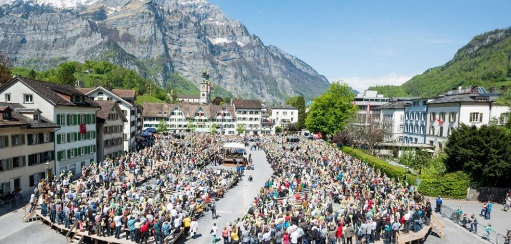Besuch der Landsgemeinde Glarus